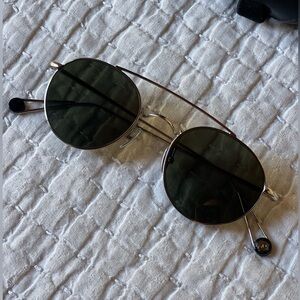 Bastille Sunglasses in White Gold by Ahlem